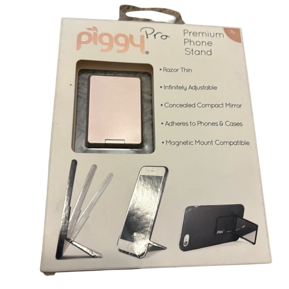 Piggy Pro Premium Phone Stand - Pink-New